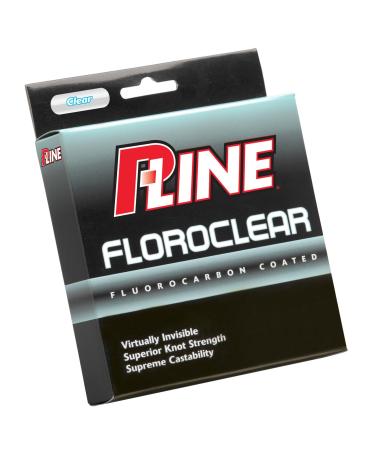 P-Line Floroclear Clear Fishing Line (Filler Spool) 6-Pound, 300-Yard