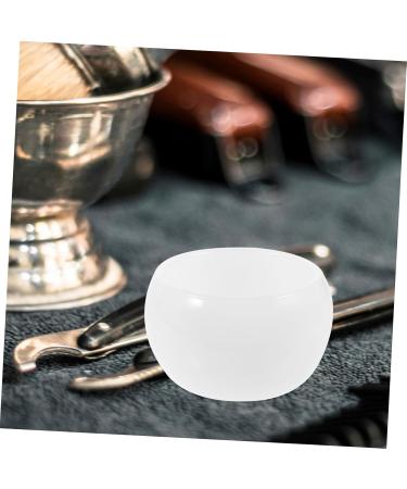 Collbath Razor Foam Shell - Natural Glass Shaving Bowl for Men | Multi-Purpose Decorative Shaving Container - Buy Online on SooperMarket.com