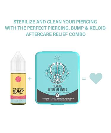 Base Labs Keloid Bump Removal Swabs and Piercing Aftercare Oil - 41 Count Pack - Buy Online on SooperMarket.com