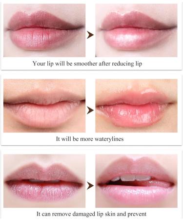 TBeautfave Clear Lip Balm Stick Lip Oil Moisturizing Lip Mask Lip Plumper Gloss Chapstick Lip Moisturiser for Dry Chapped Peeling Cracked Lips Fades Lip Lines Lip Repair Gifts for Teenage Girls - Buy Online on SooperMarket.com