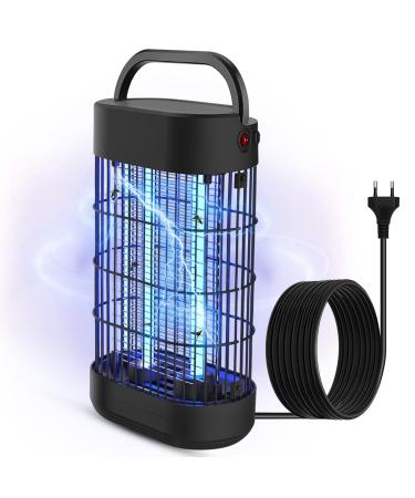 EuQQZZU Insect killer 18W electrical insect destruction 1800V UV lamp Flying trap effectively blankets 80 inside insect trap mosquito lamp mosquito trap for bedroom kitchen office patio M-18W