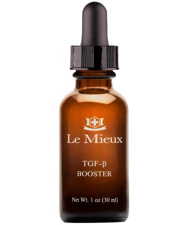 Le Mieux TGF-B Booster - Anti Aging Triple Growth Factor Facial Serum with Hyaluronic Acid & Peptides  Hydrating Face Serum with No Parabens (1 oz / 30 ml)