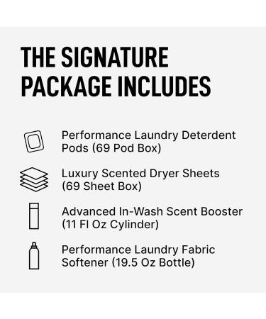 Buy Laundry Sauce Signature Bundles - Scented Detergent Pods Fabric Softener & Dryer Sheets | Italian Bergamot - International Shipping Available - Buy Online on SooperMarket.com