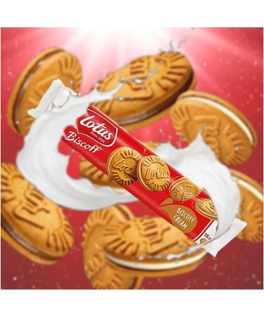 Speculoos Biscuit Sandwich 3 Pack Bundle Containing Lotus Biscoff Milk Chocolate Cream and Vanilla - Buy Online on SooperMarket.com