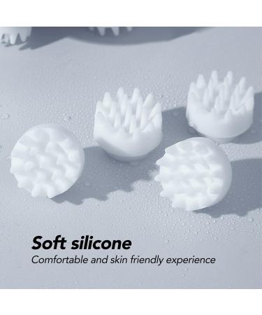 Electric Scalp Massager - IPX7 Waterproof 4 Modes & Silicone Bristles for Cats & More | Ultimate Relaxation Gadget - Buy Online on SooperMarket.com