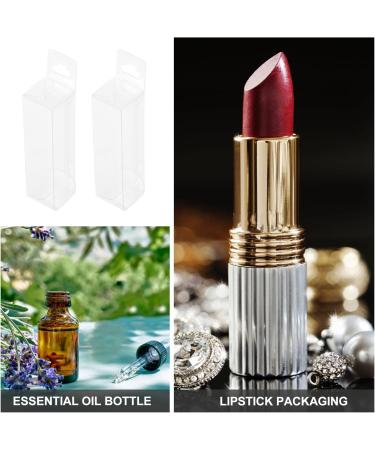 25pcs Transparent Lip Gloss Boxes - Clear Lipstick Holders & Portable Lip Balm Pouches for International Shipping - Buy Online on SooperMarket.com