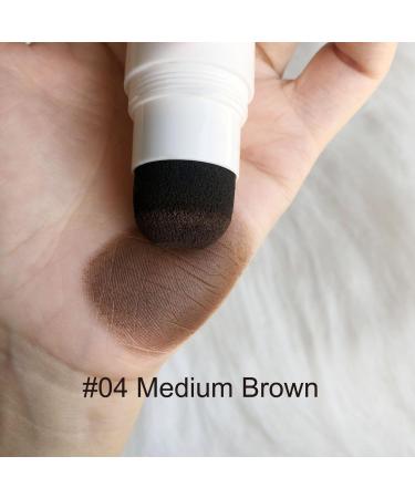 Stamp Eyebrow Powder 10 Reusable Stencils Waterproof Eyebrows (Light Brown) - Buy Online on SooperMarket.com