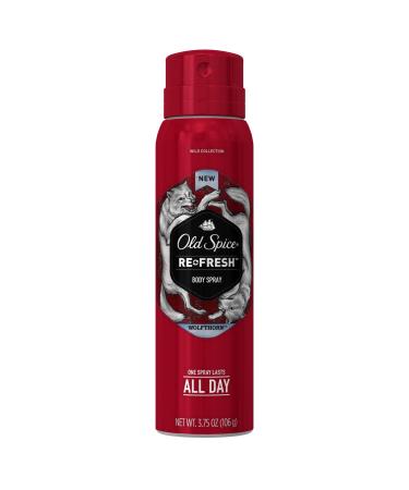 Old Spice Wild Collection Wolfthorn Men's Body Spray 3.75 Ounce