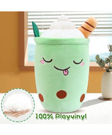 Guiffly Bubble Tea Plush Boba Soft Toy Cuddle Pillow - Fluffy Milk Tea Hugging Cushion - Buy Online on SooperMarket.com