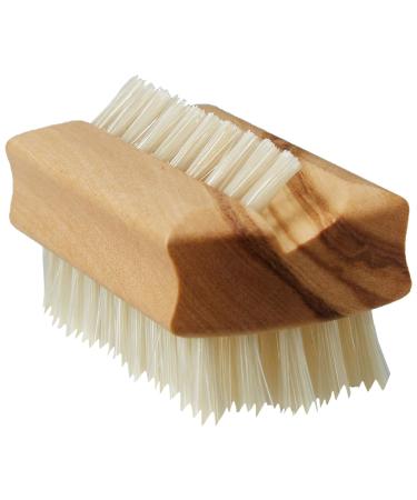 Croll & Denecke 20248 High-Quality Olive Wood Nail Brush - Premium International Shipping - Buy Online on SooperMarket.com