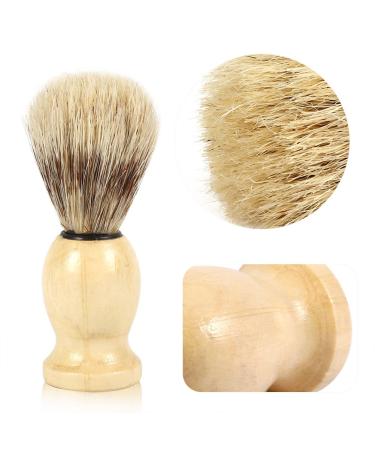 Ankroyu Men's Razor Brush - Professional Shaving Brush for Beard & Facial Cleaning | Premium Men's Shaving Accessories - Buy Online on SooperMarket.com