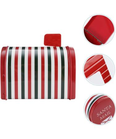 Cabilock Christmas Cookie Tins Mail Box Candy Box Empty Cookie Tins Xmas Metal Gift Box for Holiday Party Cookies Candy Tea Food Assorted Color - Buy Online on SooperMarket.com