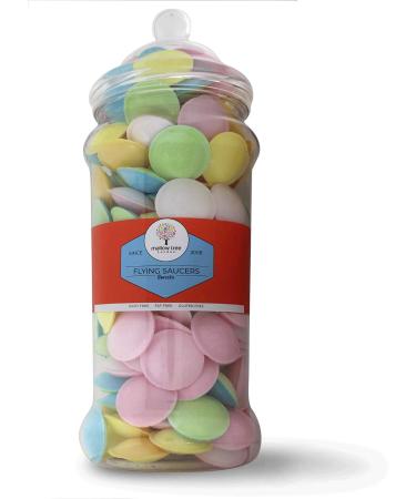Mallow Tree Flying Saucers in a Sweet Shop Jar 220 g - Buy Online on SooperMarket.com