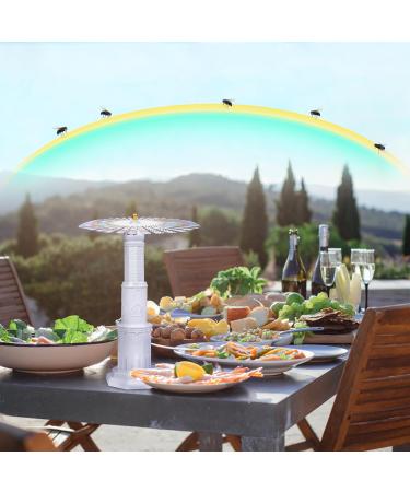Flywedler 2-Piece Fly-Repellent Fan Set | Automatic Mosquito Protection | Hangable & Foldable Design | Effective Against Flies Wasps & More - Buy Online on SooperMarket.com