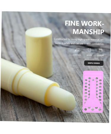 Buy 1 Set Lipstick Filling Mold - DIY Lipgloss Lip Tint Lip Balm Kits with 5 Purple Plastic Trays for Makeup | International Shipping Available - Buy Online on SooperMarket.com