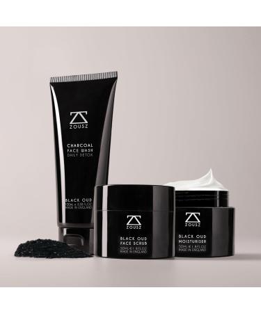 ZOUSZ Black Oud Mens Face Moisturiser Hydrating Daily Mens Face Cream Natural Facial Moisturiser for Men Ultimate Mens Skin Care Solution Perfect Men's Face Cream Gift for Him 50mL - Buy Online on SooperMarket.com