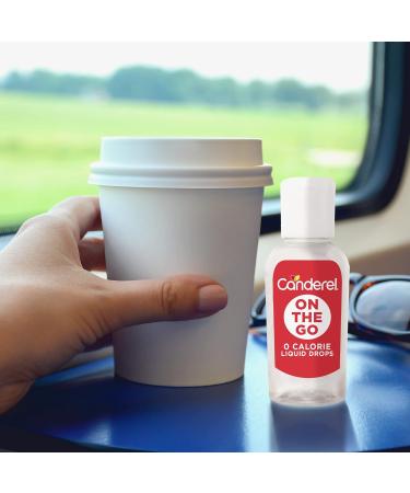 Canderel On The Go Liquid Sweetener 6 x 55 ml | Zero Sugar and Zero Calories | 500 Servings | (6 Pack) - Buy Online on SooperMarket.com
