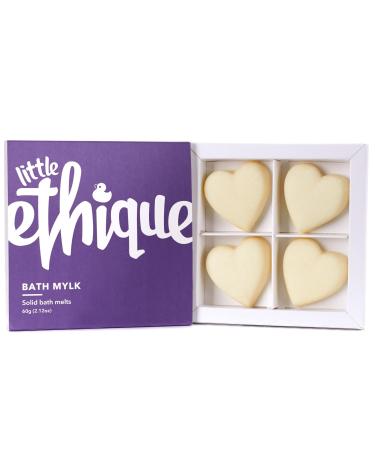 Ethique Bath Mylk Relaxing Bath Melts - Plastic-Free  Vegan  Cruelty-Free  Eco-Friendly  2.12 oz (Pack of 1)
