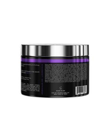 XMONDO Color Super Purple Hair Healing Semi Permanent Color - 8 Fl Oz | Vegan Formula with Hyaluronic Acid, Vegetable Proteins, & Bond Building Technology - Buy Online on SooperMarket.com