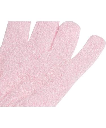Glamlily 6 Pairs Body Exfoliating Shower Gloves Bath Scrub Wash Mitts for Women & Men | Spa Massage - 6 Colors - Buy Online on SooperMarket.com
