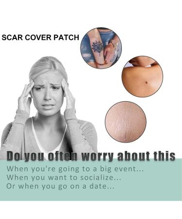 Skin Color Scar Sheets Roll - 2pcs, Self Adhesive & Waterproof - Ideal for Scar Cover, C Section Surgery & Burn Removal - Buy Online on SooperMarket.com