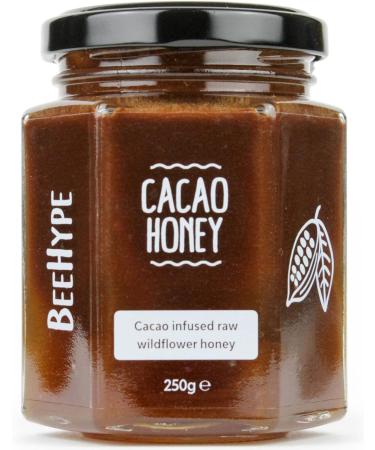 BeeHype - Cacao Honey Low-Calorie Alternative with NO Palm Oil and NO Refined Sugars Vegetarian Nut and Dairy Free 6 x 250g Cacao Honey Pack of 6 - Buy Online on SooperMarket.com