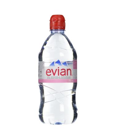 Evian Still Natural Mineral Water 750ml Unflavored 750 ml (Pack of 1)