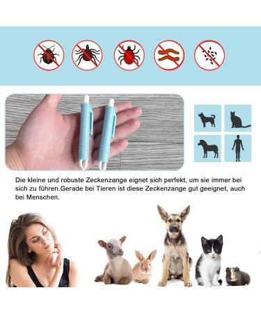 Nepfaivy Ticks for Dogs Cats & Humans - 2 Set Tick Tweezers for Safe Removal of Ticks of Every Size - Simple & Effective Solutions for Pets and Kids - Buy Online on SooperMarket.com