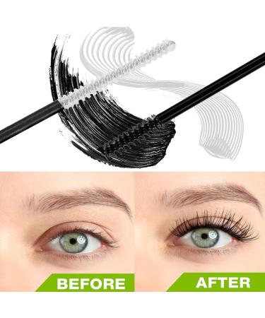 Lash Glue Bond and Seal Eyelash Cluster Lashes Extension Glue for DIY Individual Eye Lash Extensions Clear Super Strong Hold 72 Hours Waterproof Mascara Wand Eyelash Glue for Sensitive Eyes - Buy Online on SooperMarket.com