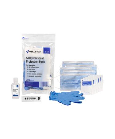 First Aid Only 5-Day Personal Protection Pack