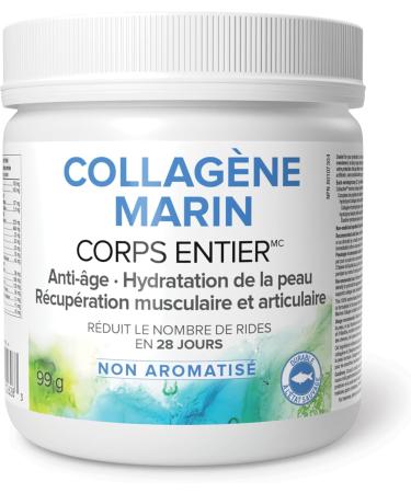 Natural Factors Total Body Marine Collagen Unflavoured 99g Powder Helps reduce the number of wrinkles in 28 days - Buy Online on SooperMarket.com