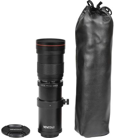 High-Power 420-1600mm f/8.3 HD Manual Telephoto Zoom Lens for Canon EOS 80D, 90D, Rebel & More SLR Cameras - Buy Online on SooperMarket.com