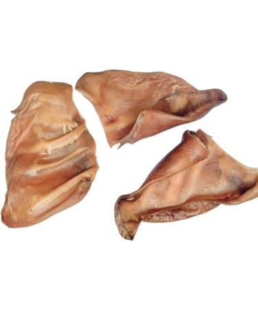 Pawkaboo Natural Dog Treat - Pigs Ears for Small Breed Dogs 25g - 35g Each (20) - 100% Natural Healthy Dog Treat Chew Puppy Snack - Buy Online on SooperMarket.com