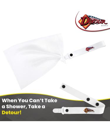 Detour Back Brush Scrubber Handle for Effective Back Cleansing with Body Wipes - Buy Online on SooperMarket.com