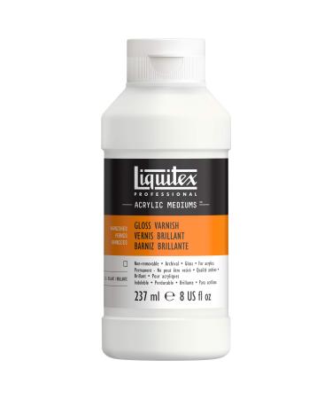Liquitex Professional Gloss Varnish  237ml (8-oz) 8 Fl Oz (Pack of 1) Gloss