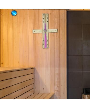 Baoblaze Pink Hourglass Timer | Sauna Clock & Sandwatch for Cooking Learning & Training - Buy Online on SooperMarket.com