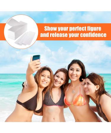 400Pcs Wax Strips Paper Eyebrow Wax Strip Paper Leg Wax Strips Paper Non Woven Wax Strips Facial and Body Hair Removal Waxing Strips Epilating Wax Strip Paper for Bikini Arms Legs Underarm Hair - Buy Online on SooperMarket.com