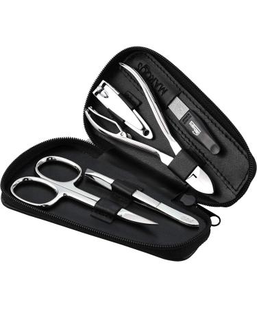 Marqus nail set men and women 5 partly - filing from Solingen - Manicure set men and women nailetui men and women - nessesair - manicure set men and women - manicure set travel 1st black