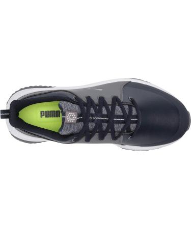 PUMA Golf Grip Fusion Pro 3.0 Spikeless Shoes - Navy Blazer/Silver/Quiet Shade (Size 10) - Buy Online on SooperMarket.com
