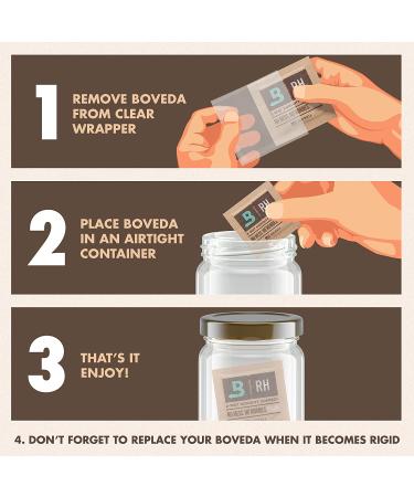 Boveda One Step Hygrometer Mess Free Calibration Kit  Preloaded 75% RH 2-Way Humidity Control  Hygrometer Accuracy  Precise Test for Digital and Analog Hygrometers and Humidity Sensors  1 Count - Buy Online on SooperMarket.com