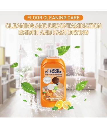 Celya Floor Cleaner Powerful Floor Cleaner Natural Decontamination Floor Cleaner with Fresh Lemon Smell Multi-purpose Floor Cleaner Liquid for Cleans Hardwood Tile and Floors (1pc) - Buy Online on SooperMarket.com
