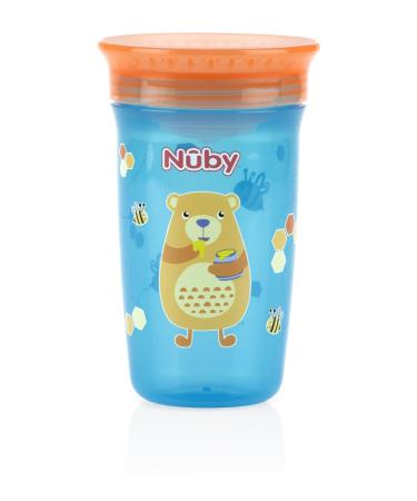 Nuby 1pk No Spill 360 Degree Printed Wonder Cup - Assorted Colors - Buy Online on SooperMarket.com