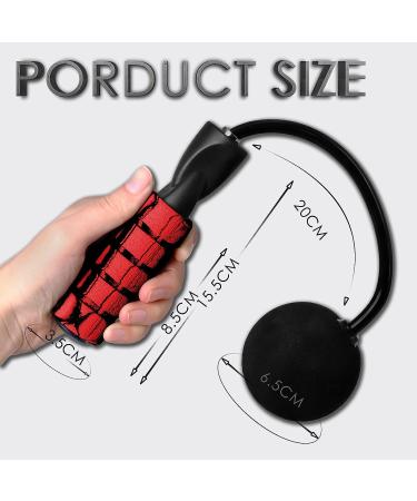 CyberDyer Speed Ropeless Jump Rope for Fitness and Weight Loss - Red+Black - Buy Online on SooperMarket.com