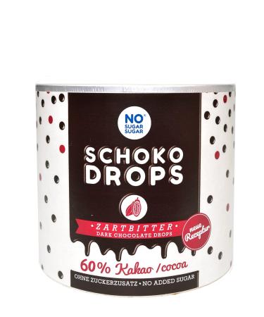 No Sugar Sugar Daring bitter chocolate ends with 60% cocoa proportion (250g) made without added sugar sweetened with erythritus and stevia tender bitter chocolate 250 g (1 Pack)