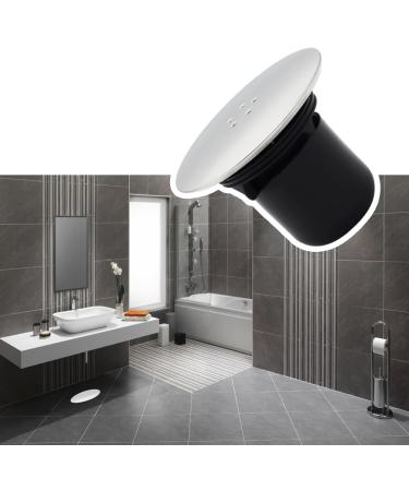 Plastic Shower Plughole Cover Shower Trap Cover Replacement Waste Drain Cap Tube Plug Anti-Odor Hole Cover Floor Drain Cover Round Hairs Catchers Plastic Shower Replacement - Buy Online on SooperMarket.com