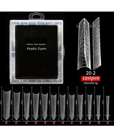 JSGHGDF Fashionable Nails Forms False Nails Full Cover Nails Molds 12 Sizes Nails Extension Nails Art style5 - Buy Online on SooperMarket.com
