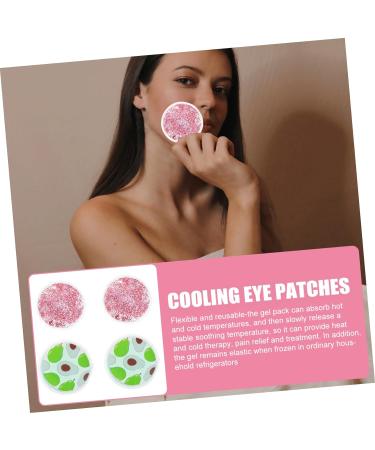 FRCOLOR Gel Eye Mask Set - Cooling Ice Pack for Sleeping & Travel - Buy Online on SooperMarket.com