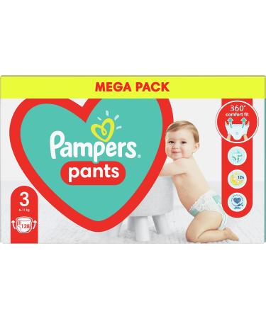 Buy Pampers Old Version Pants for Boys/Girls - Size S (128 Pieces) | International Shipping Available - Buy Online on SooperMarket.com
