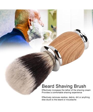 Handmade Mini Beard Brush & Men's Razor Brush - Professional Wooden Handle for Home Salon - Buy Online on SooperMarket.com