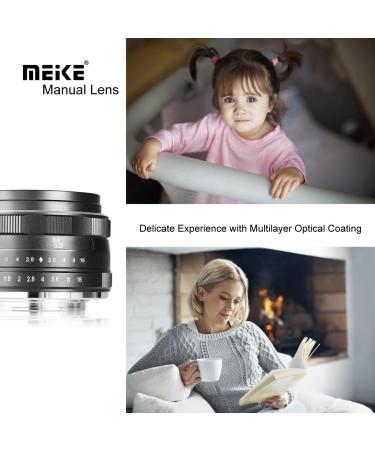 Meike 25mm F1.8 APS-C Wide Angle Lens for Sony E Mount Mirrorless Cameras - Buy Online on SooperMarket.com